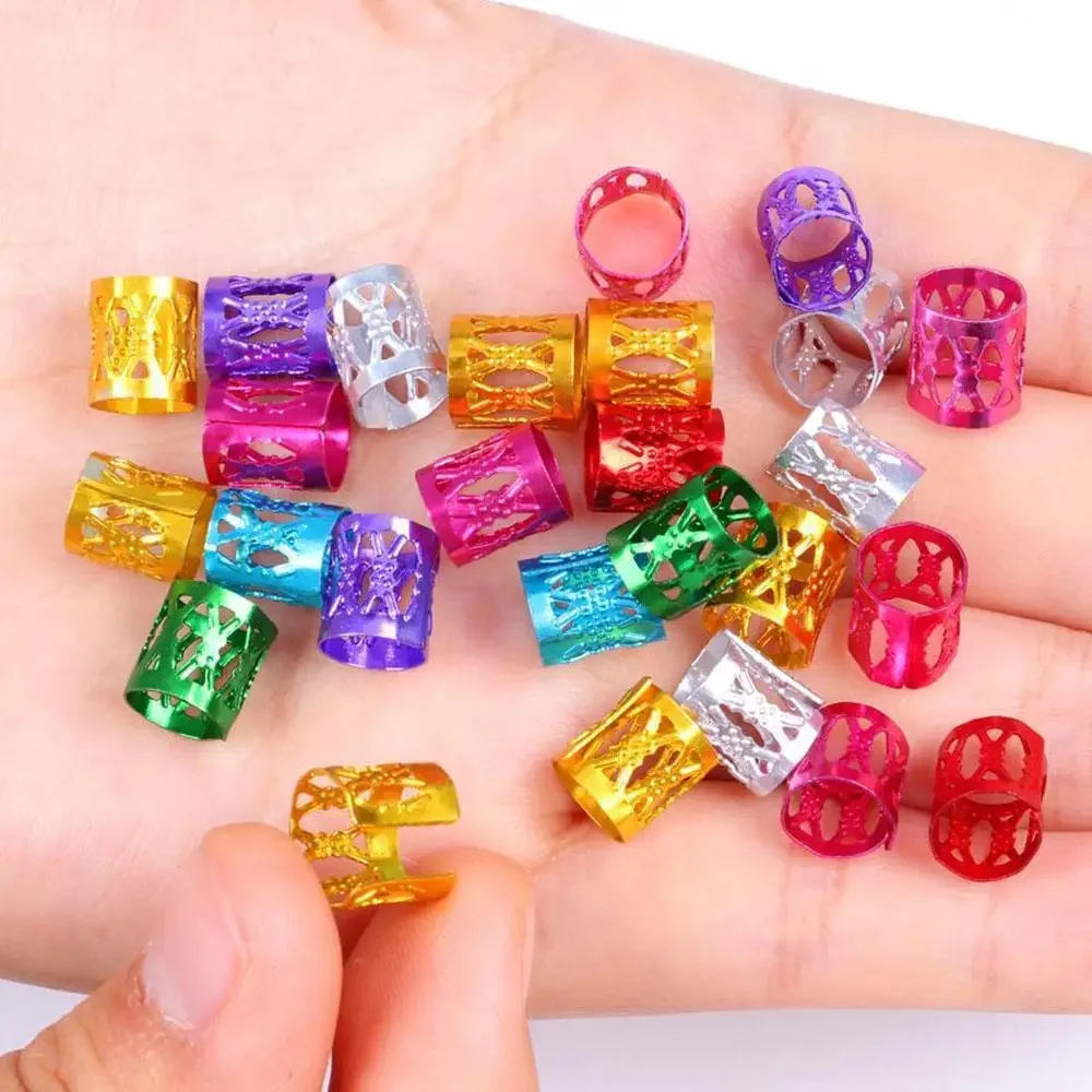 Wholesale Dreadlock Hair Rings for Braid hair styling Adjustable Cuff Clip Dirty Braids Beads Hairpin Jewelry Hair Accessories - Image 5