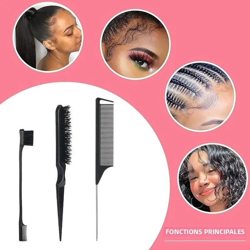 No-Heat Curling Iron Set Night Cap Hair Roller Set Lazy Hair Curlers Headband Hairs Rollers Bristle Brush Hair Styling Tools - Image 5